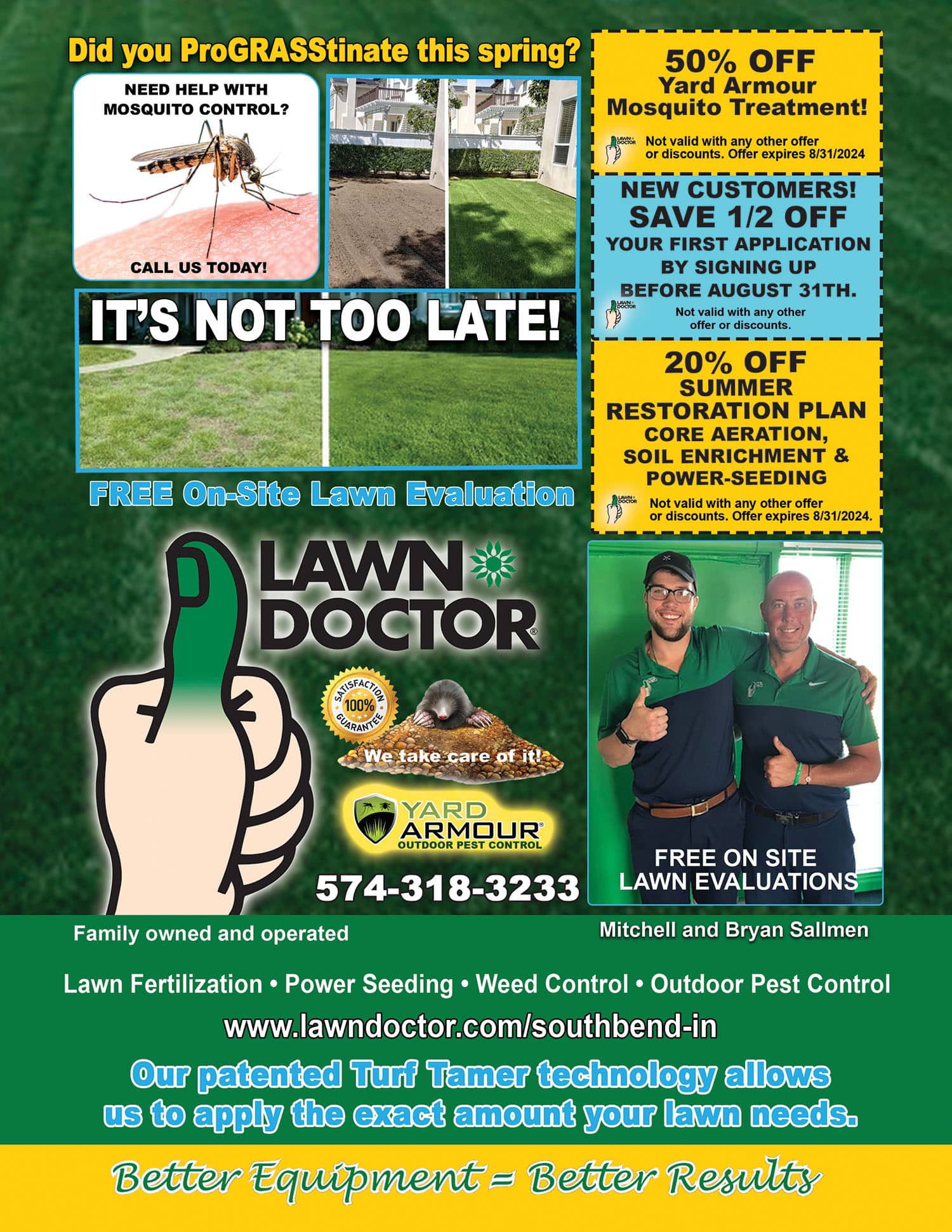 Lawn Doctor Advertisement