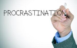 Turn Procrastination Into Power - by Mike Ronchetti