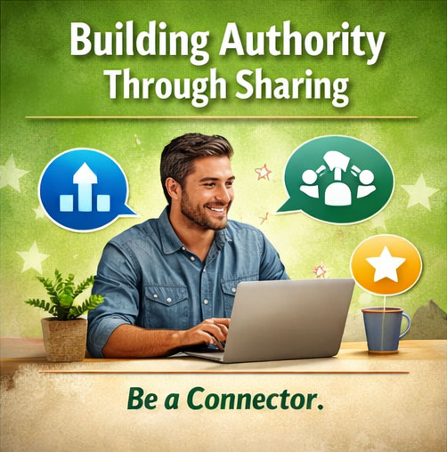 Building Authority Through Sharing