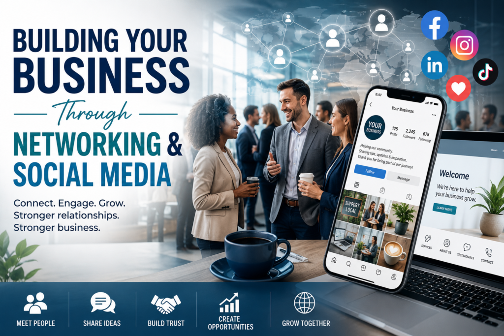 Building Your Business Through Networking & Social Media