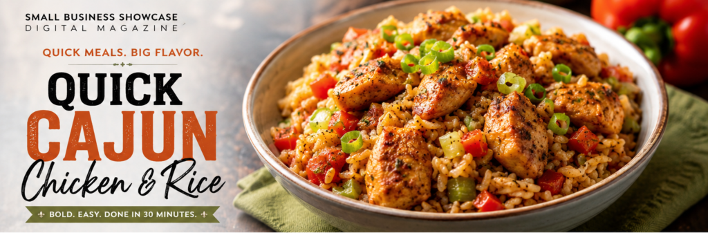 Quick Cajun Chicken and Rice