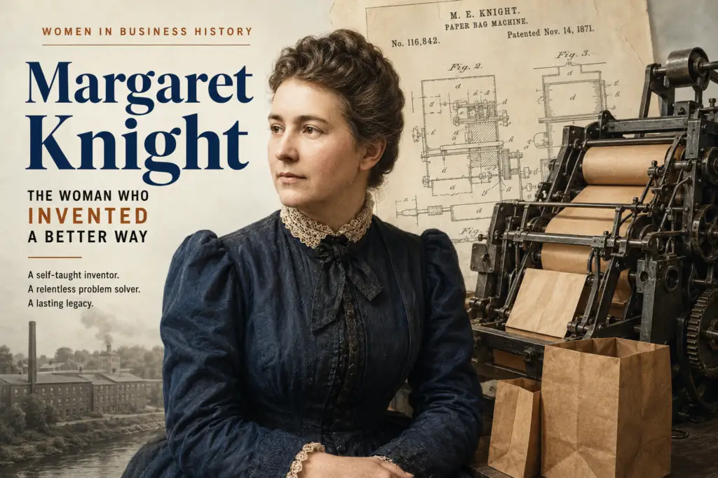 WOMEN IN BUSINESS HISTORY Margaret Knight The Woman Who Refused to Let Anyone Steal Her Idea