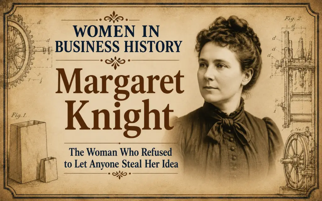 WOMEN IN BUSINESS HISTORY – Margaret Knight