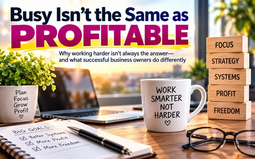 Busy Isn't the Same as Profitable